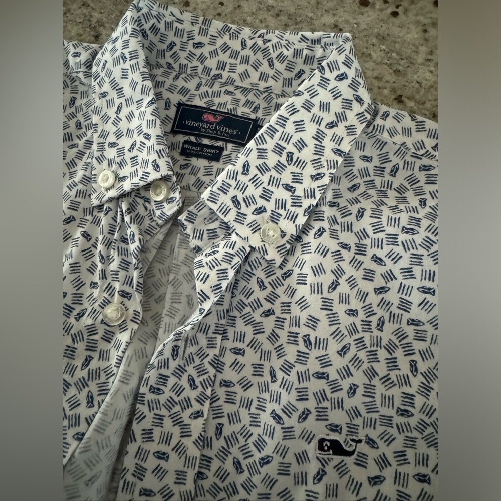 Boys Vineyard Vines Whale Shirt